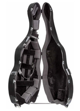 Load image into Gallery viewer, Core Fiberglass Bass Case with Wheels CC4300B