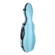 Load image into Gallery viewer, Tonareli Cello Shaped Fiberglass Violin Case
