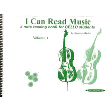 Load image into Gallery viewer, I Can Read Music, Cello (Vol. 1 & 2)