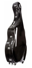Load image into Gallery viewer, Core Fiberglass Bass Case with Wheels CC4300B
