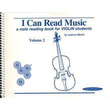 Load image into Gallery viewer, I Can Read Music, Violin (Vol. 1 &amp; 2)
