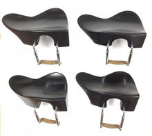 Load image into Gallery viewer, Berber Extra Tall Model Chinrest with Silver Hardware
